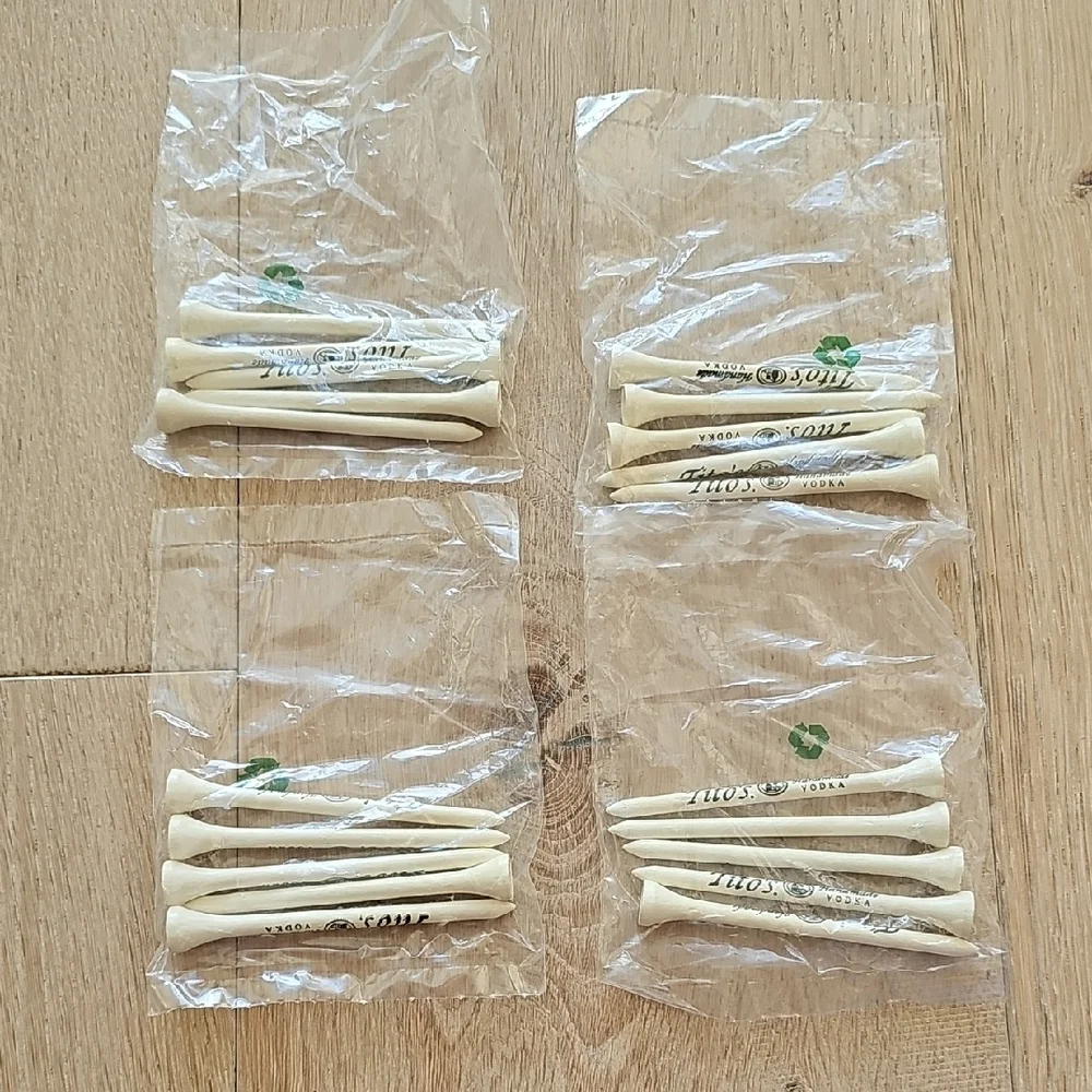 Titos Vodka Golf Tees Set